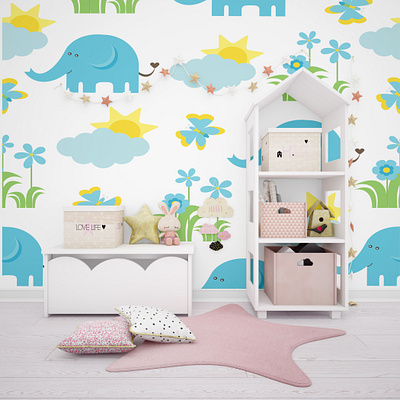 Kids Room Wallpaper