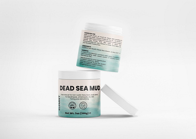 Dead Sea Mud Mask Label