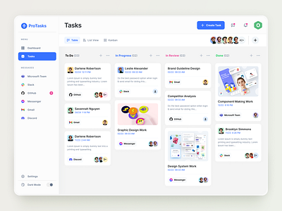 ProTasks || A Complete Task Manager ( SaaS Product Exploration) product ui ux web website