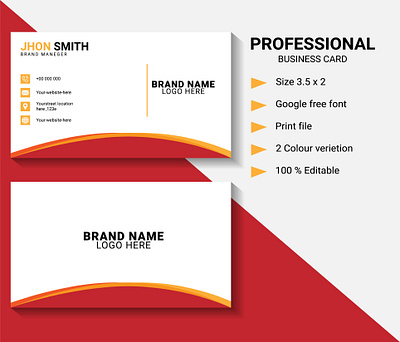 Simple Business Card Design banner bi fold book cover brochure business card card flyer id card photoshop illustrator tri fold