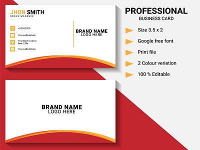 Simple Business Card Design banner bi fold book cover brochure business card card flyer id card photoshop illustrator tri fold