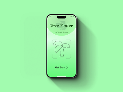 Tree Finder App branding design graphic design illustration mobile mobile design motion graphics new ui uiux user ux