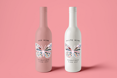 Limited edition brand design for a wine company