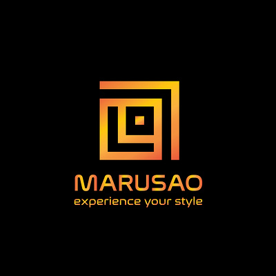 MARUSAO - Experience your style branding design graphic design identity illustration illustrator logo vector