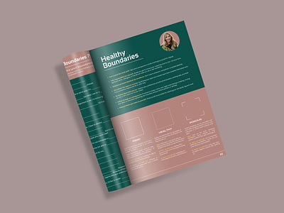 Branded Corporate Document Design For Sarah French canva design docuemnt layout format layout