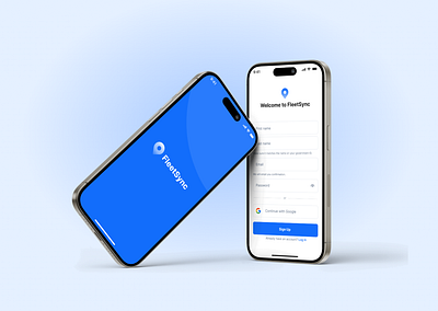 Fleet Management App branding logo ui