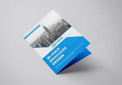 Corporate Bi-Brochure Design Template bi fold brochure branding brochure business brochure corporate branding corporate brochure graphic design print design