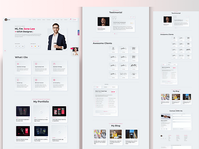 Need A professional Wordpress portfolio? beautiful website branding business portfolio business single page cv design port portfolio portfolio website single page design ui ux web development webs website website design wordpress website