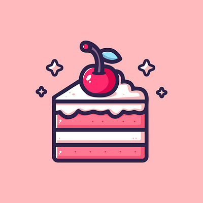 Cake, Ice-cream & candy icon Illustration animation branding cake candy cartoon character graphic design ice cream icon illustration logo mascot vector