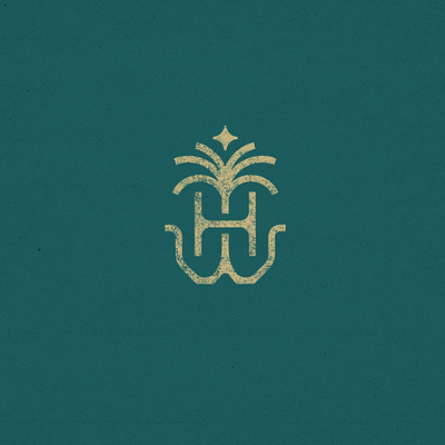 Resort Logo elegant onogram resort logo vintage