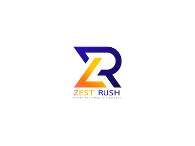 ZEST RUSH - Energy Drink branding graphic design logo ui