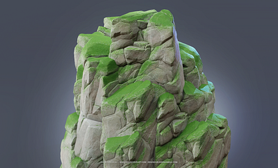 Trying out various stylized rock textures Blender 3D + Substance 2d 3d asset blender cartoon desert digital art environment forest game gameart low poly lowpoly prop rock set stylized substance painter texture textures