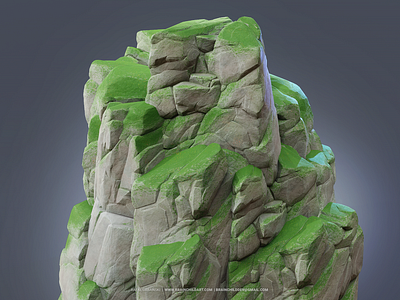 Trying out various stylized rock textures Blender 3D + Substance 2d 3d asset blender cartoon desert digital art environment forest game gameart low poly lowpoly prop rock set stylized substance painter texture textures