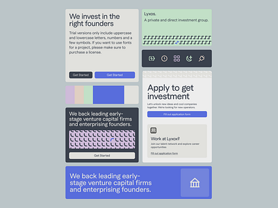 Brand Exploration for Lyxos brand exploration design graphic design ui