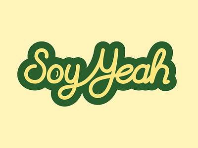 Soy Yeah | Branding flavorful vibrant colors