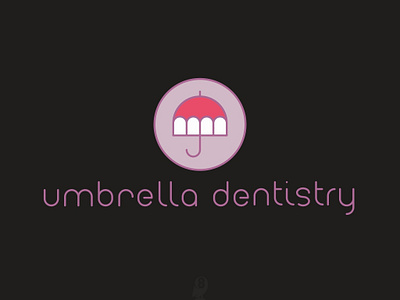 UMBRELLA DENTISTRY dental dentistry logo sign teeth umbrella