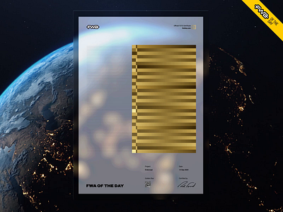 EnduroSat wins FOTD award awwwards b2b creative design endurosat satelitte space the fwa ui ux website