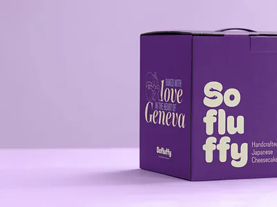 SoFluffy - Japanese Cheesecake bakery bakery logo branding cake design dessert fluffy cake food graphic design illustration japanese cheesecake jiggly cake logo logo design logotype pastry pastry logo sweet vector visual identity