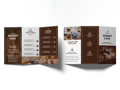 Design a Trifold Menu Brochure For You bifold branding brochure design catalog design company profile flyer design graphic design lead magnet logo logodesign posture design trifold