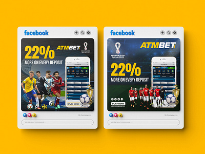 Social Media Post Banner atmbet banner banner design bet banner branding design facebook post football football bet football post banner graphic design inatagram post social media social media bet banner social media post social media post banner sports sports banner twitter post ui