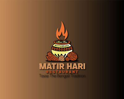 ''Matir Hari Restaurant'' : The Heart of Bengali Tradition. authenticbengalicuisine bengaliflavors bengalifoodjourney bengalifoodlovers bengalonaplate flavorsofbengal logo matirhariexperience matirharirestaurant matirharitradition motion graphics savorbengal tasteofbengal traditionalbengalifood