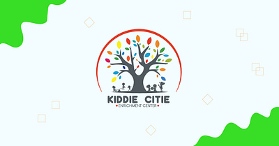 Kiddie Citie branding city graphic design kit logo logo inspiration minimalist modern