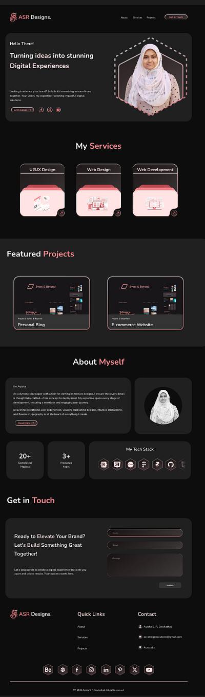 portfolio branding logo ui