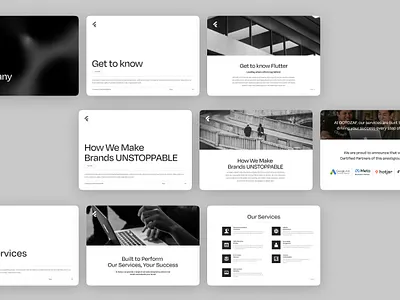 Company Profile Template brand branding company profile design logo template