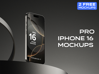 Free iPhone 16 Pro Mockup 16 app mockup free free iphone mockup iphone iphone 16 mockup iphone 16 pro mockup iphone mockup mockup pro psd mockup