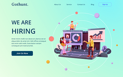 Landing page landing page ui web design