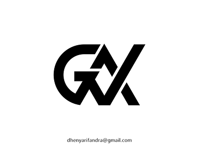 LOGO GNA MODERN AND SIMPLE branding design graphic design icon illustration logo typography ui ux vector