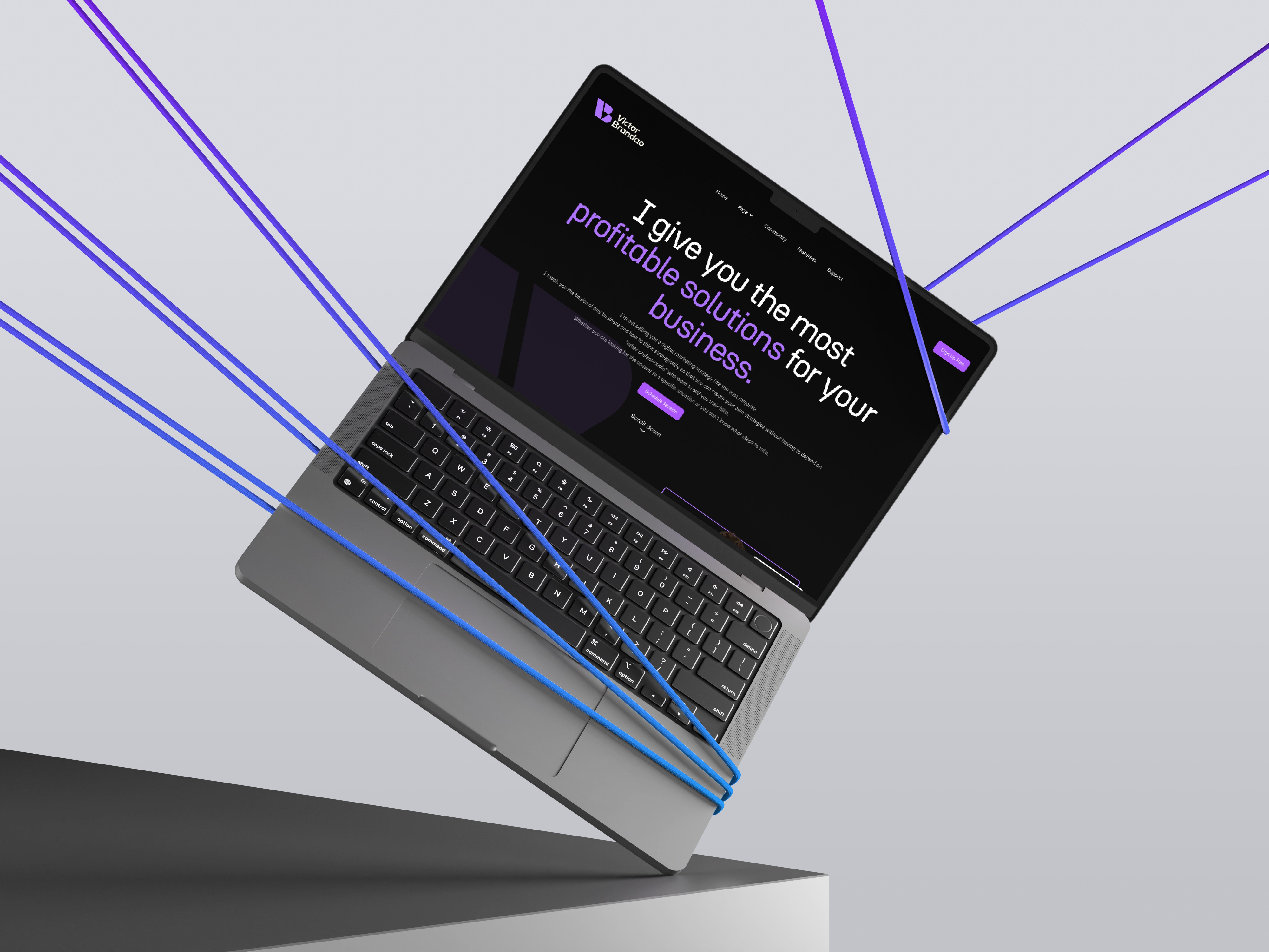 Example of Web Design + Development