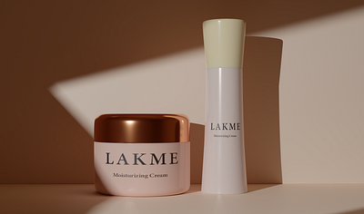 LAKME | Product Modeling 3d 3d artist 3d render animation branding cosmetics graphic design lakme motion graphics product product modeling rendering