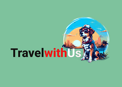 Travel with us ai art design graphic design illustration logo travel