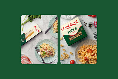 Pasta Di Russo - Pasta Packaging Design brand identity logo logo design packaging packaging design pasta pasta brand pasta branding pasta identity pasta logo pasta packaging