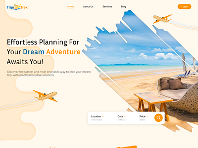 Explore the World – Travel Website UI Design animation design typography ui ux vector web