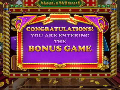 Pop-Up animation of the bonus round for the Classic themed slot animation bonus bonus screen casino art casino game digital art gambling game art game design graphic design motion art motion design motion graphics popup popup animation slot art slot design slot developer slot game