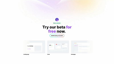 🚀 Luny.AI Beta: Revolutionizing UI Design with AI 🎨 aidesign betalaunch designcommunity designtools figma lunyai ui uidesign uirevolution uxdesign