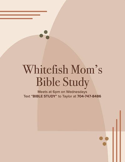 Bible Study Flyer branding design graphic design illustration invitation logo poster typography