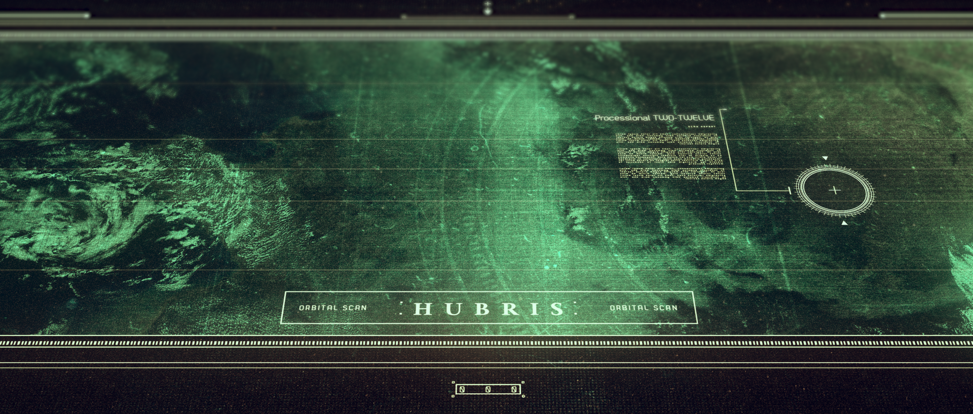 MAP.ORBITAL///SCANNER 2d 3d alien dark design graphic design map map ui navigation retro scifi warhammer