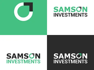 Samson Investments Logo branding graphic design logo