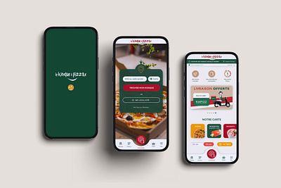 Le Kiosque à Pizza | Design UX/UI refonte web