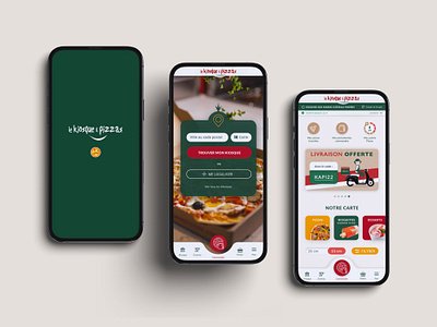 Le Kiosque à Pizza | Design UX/UI refonte web