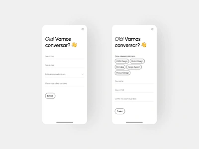 Daily UI #028 • Contact Us app contactus dailyui028 forms minimal uidesign uxdesign