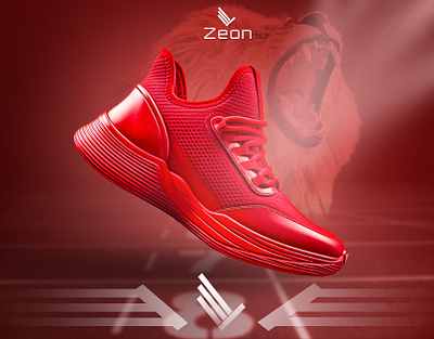 Zeon | Brand Identity brand branding design graphic design logo product shoe