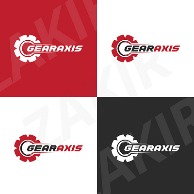 Gearaxis Logo branding graphic design logo