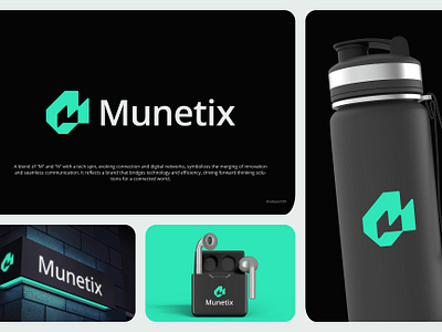 Munetix | Digital | Tech | Brand logo design brand designer branding connection creative logo custom logo design digital transformation services everyone future of digital networks graphic design graphic designer innovative tech solutions logo design logo designer modern digital connectivity modern logo next gen digital platforms nm logo seamless digital integration smart tech innovation solutions