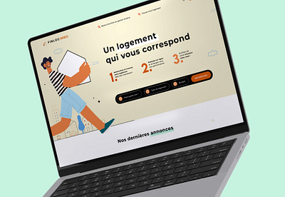 Finloc | Design UX/UI site refonte