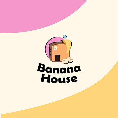 Banana House Logo awesome branding design graphic design illustration logo logo design