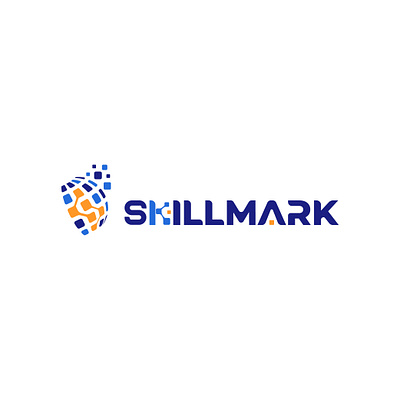 SKILLMARK; Digital Marketing Agency Logo Branding abstract brand identity brand identity designer branding company logo creative logo design digital marketing agency logo global logo illustration logo round logo s logo s tech logo software logo tech logo web agency logo web logo